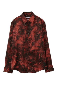 HIGH STREET(ハイストリート) |HIGH STREET∴ストレッチサテンJQシャドーローズプリントSH