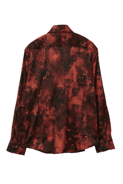 HIGH STREET(ハイストリート) |HIGH STREET∴ストレッチサテンJQシャドーローズプリントSH