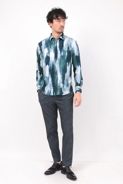 HIGH STREET(ハイストリート) |HIGH STREET∴ハイテンションFlow paintingプリントシャツ