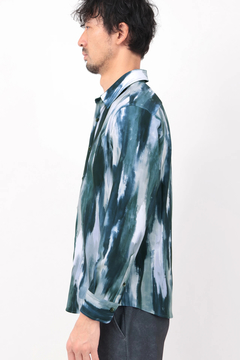 HIGH STREET(ハイストリート) |HIGH STREET∴ハイテンションFlow paintingプリントシャツ