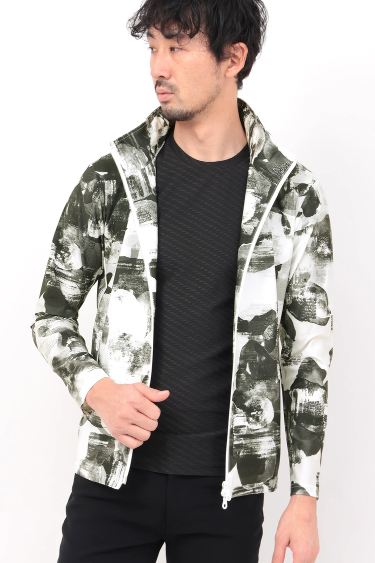 HIGH STREET(ハイストリート) |HIGH STREET∴ハイテンションMINEROプリントスタンドブルゾン