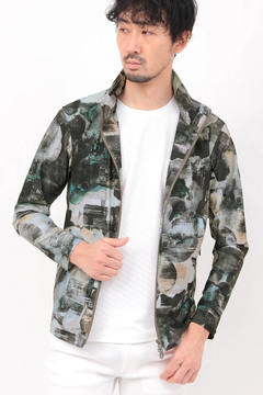 HIGH STREET(ハイストリート) |HIGH STREET∴ハイテンションMINEROプリントスタンドブルゾン