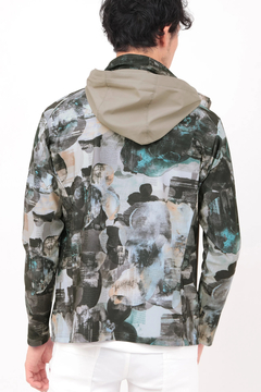 HIGH STREET(ハイストリート) |HIGH STREET∴ハイテンションMINEROプリントスタンドブルゾン