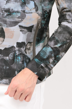 HIGH STREET(ハイストリート) |HIGH STREET∴ハイテンションMINEROプリントスタンドブルゾン