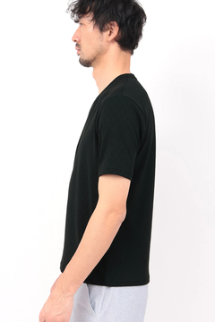 HIGH STREET(ハイストリート) |HIGH STREET∴バイヤスチェックJQ半袖Vネックカットソー