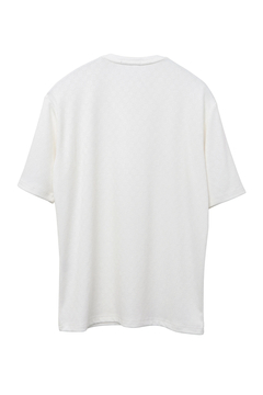 HIGH STREET(ハイストリート) |HIGH STREET∴バイヤスチェックJQ半袖Vネックカットソー