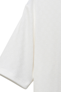 HIGH STREET(ハイストリート) |HIGH STREET∴バイヤスチェックJQ半袖Vネックカットソー