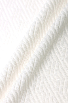 HIGH STREET(ハイストリート) |HIGH STREET∴バイヤスチェックJQ半袖Vネックカットソー