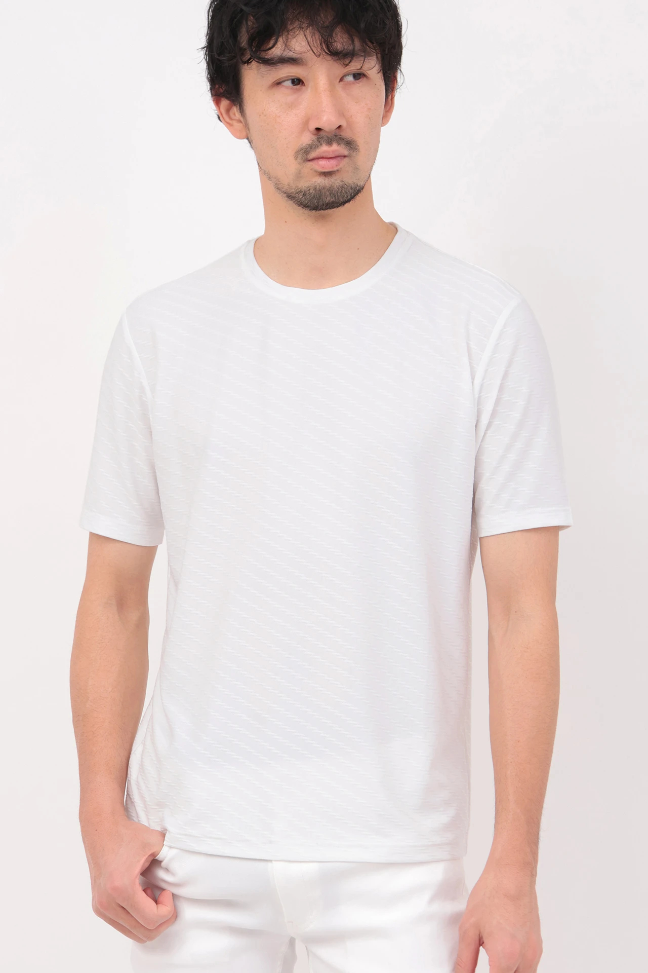 トップス melohana コカ coca エンボスドルマントップス （Gray） -ファッション