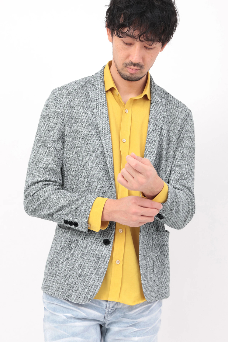 HIGH STREET(ハイストリート) |HIGH STREET∴メランジカルゼジャージジャケット