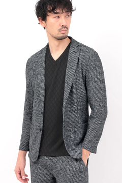 HIGH STREET(ハイストリート) |HIGH STREET∴メランジカルゼジャージジャケット