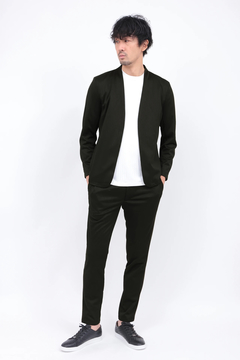 HIGH STREET(ハイストリート) |HIGH STREET∴ブライトウィロージャガードノーカラージャケット