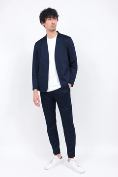 HIGH STREET(ハイストリート) |HIGH STREET∴ブライトウィロージャガードノーカラージャケット