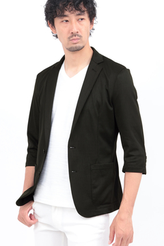 HIGH STREET(ハイストリート) |HIGH STREET∴ブライトウィロージャガード7分袖ジャケット