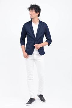 HIGH STREET(ハイストリート) |HIGH STREET∴ブライトウィロージャガード7分袖ジャケット