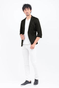 HIGH STREET(ハイストリート) |HIGH STREET∴ブライトウィロージャガード7分袖ジャケット