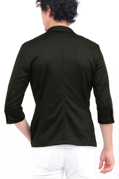 HIGH STREET(ハイストリート) |HIGH STREET∴ブライトウィロージャガード7分袖ジャケット