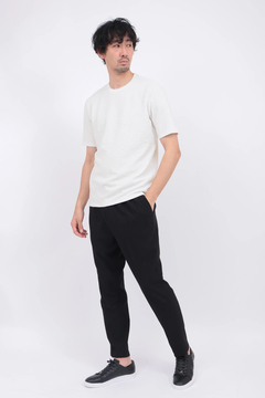 HIGH STREET(ハイストリート) |HIGH STREET∴ウォールふくれジャカード半袖クルーネックカットソー