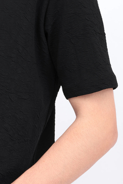 HIGH STREET(ハイストリート) |HIGH STREET∴ウォールふくれジャカード半袖クルーネックカットソー