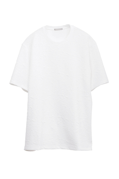 HIGH STREET(ハイストリート) |HIGH STREET∴ウォールふくれジャカード半袖クルーネックカットソー