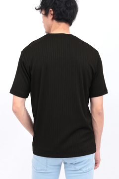 HIGH STREET(ハイストリート) |HIGH STREET∴チェーンストライプクルーネック半袖カットソー