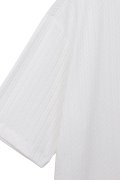 HIGH STREET(ハイストリート) |HIGH STREET∴チェーンストライプクルーネック半袖カットソー