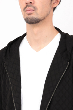 HIGH STREET(ハイストリート) |HIGH STREET∴アラベスク柄ジャカードZipパーカー