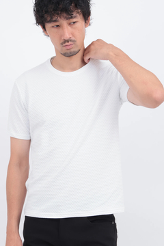 HIGH STREET(ハイストリート) |HIGH STREET∴RIPAトライアングルモノグラムクルーネック半袖カットソー