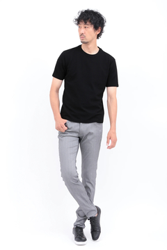 HIGH STREET(ハイストリート) |HIGH STREET∴RIPAトライアングルモノグラムクルーネック半袖カットソー