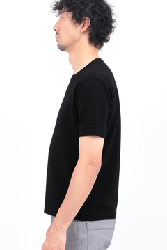 HIGH STREET(ハイストリート) |HIGH STREET∴RIPAトライアングルモノグラムクルーネック半袖カットソー