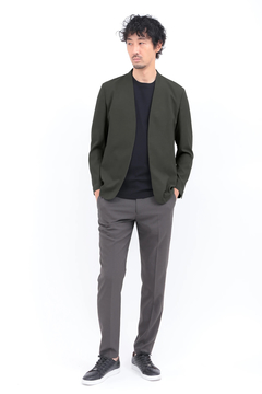 HIGH STREET(ハイストリート) |HIGH STREET∴リフラクスエコストレッチノーカラージャケット