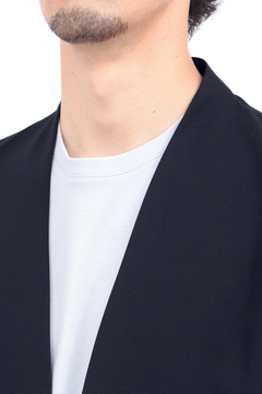 HIGH STREET(ハイストリート) |HIGH STREET∴リフラクスエコストレッチノーカラージャケット