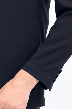 HIGH STREET(ハイストリート) |HIGH STREET∴リフラクスエコストレッチノーカラージャケット