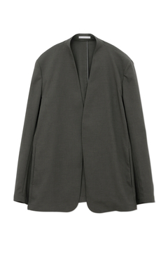 HIGH STREET(ハイストリート) |HIGH STREET∴リフラクスエコストレッチノーカラージャケット