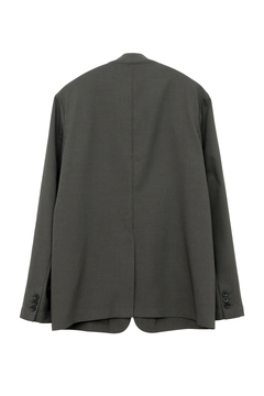 HIGH STREET(ハイストリート) |HIGH STREET∴リフラクスエコストレッチノーカラージャケット