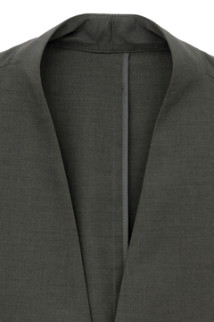 HIGH STREET(ハイストリート) |HIGH STREET∴リフラクスエコストレッチノーカラージャケット