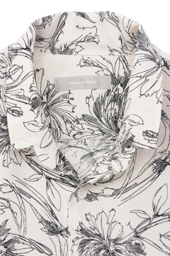 HIGH STREET(ハイストリート) |HIGH STREET∴ラインフラワーショートウイング７分袖シャツ