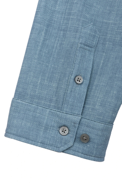 HIGH STREET(ハイストリート) |HIGH STREET∴メランジプリントオブロング７分袖シャツ