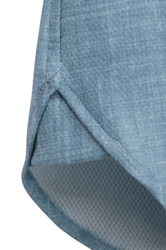 HIGH STREET(ハイストリート) |HIGH STREET∴メランジプリントオブロング７分袖シャツ