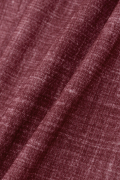 HIGH STREET(ハイストリート) |HIGH STREET∴メランジプリントオブロング７分袖シャツ