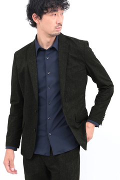 HIGH STREET(ハイストリート) |HIGH STREET∴２WAYコンフォートブラッシュプリントジャケット