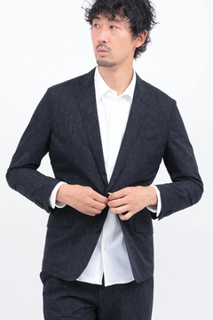 HIGH STREET(ハイストリート) |HIGH STREET∴２WAYコンフォートブラッシュプリントジャケット