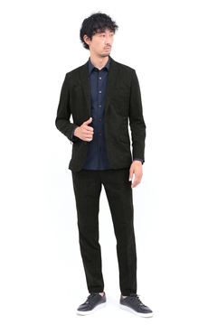 HIGH STREET(ハイストリート) |HIGH STREET∴２WAYコンフォートブラッシュプリントジャケット