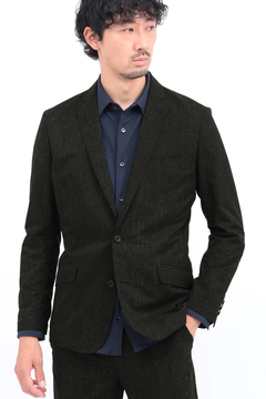 HIGH STREET(ハイストリート) |HIGH STREET∴２WAYコンフォートブラッシュプリントジャケット