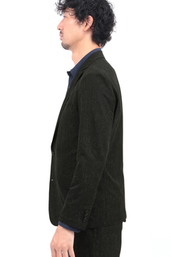 HIGH STREET(ハイストリート) |HIGH STREET∴２WAYコンフォートブラッシュプリントジャケット