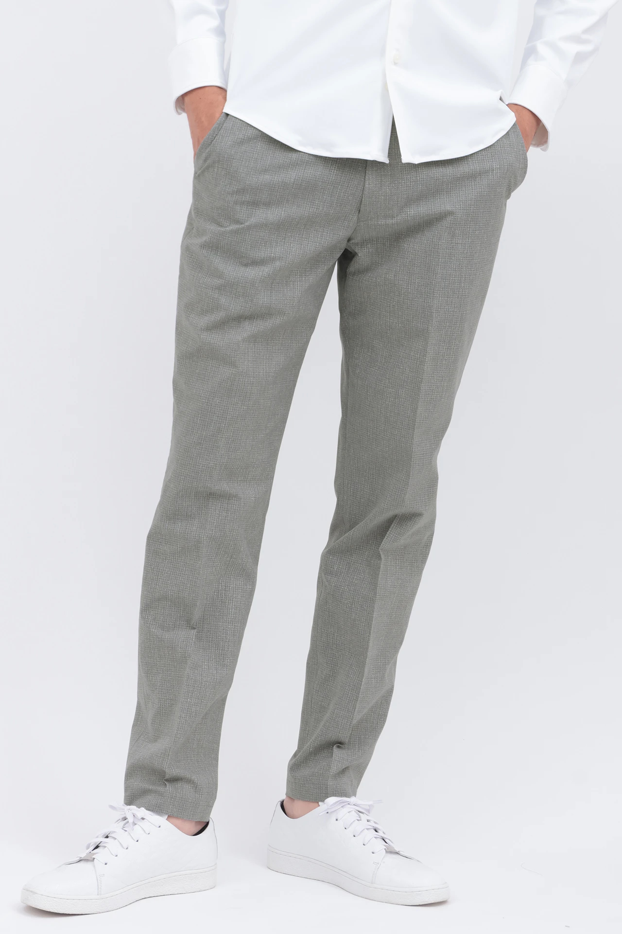 HIGH STREET∴2WAYコンフォートブラッシュプリントイージーパンツ