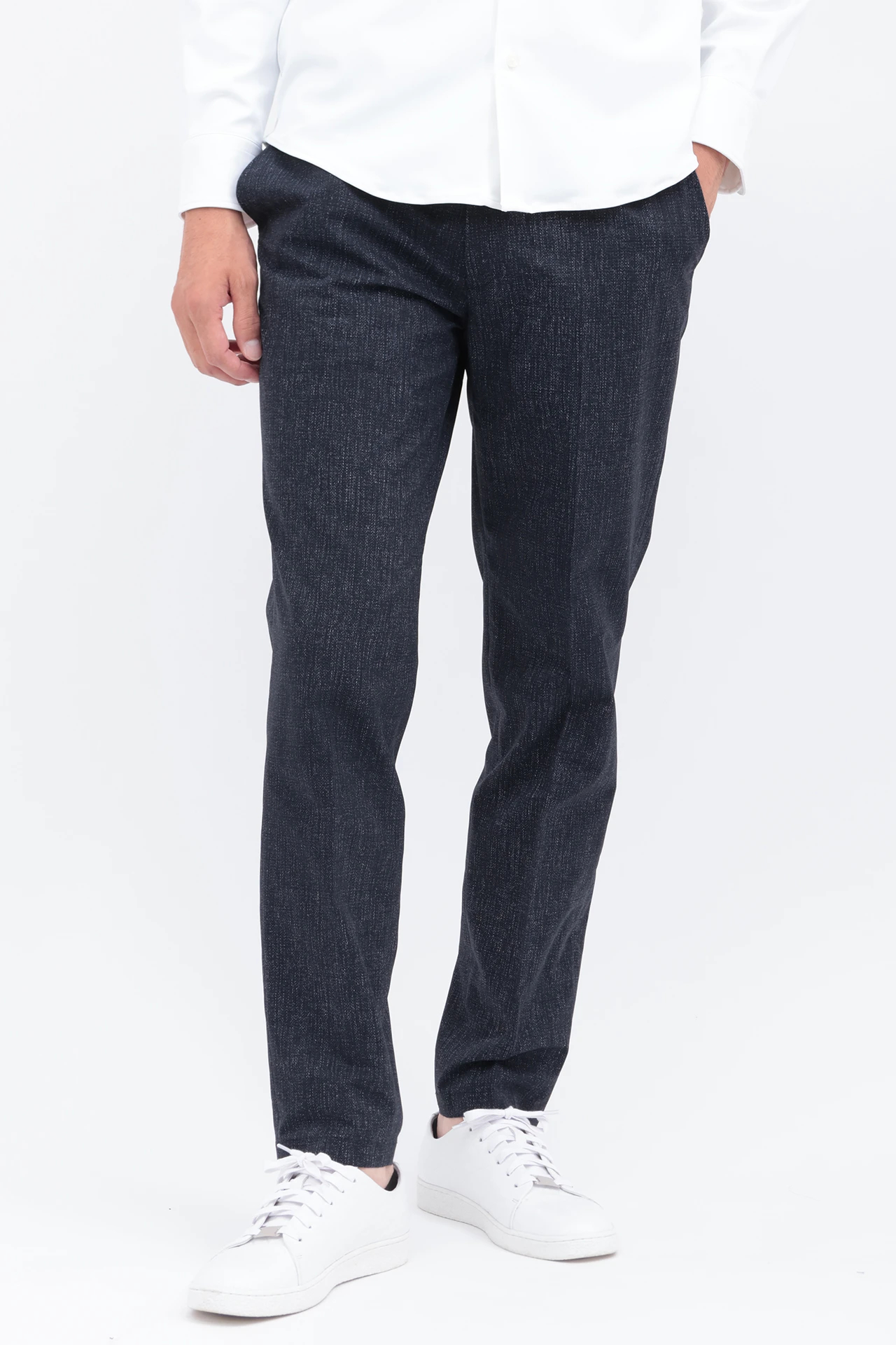 HIGH STREET∴2WAYコンフォートブラッシュプリントイージーパンツ