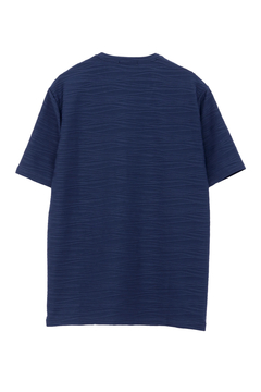 HIGH STREET(ハイストリート) |HIGH STREET∴ランダムウェーブタック半袖Vネックカットソー