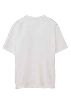 HIGH STREET(ハイストリート) |HIGH STREET∴ランダムウェーブタック半袖Vネックカットソー