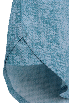 HIGH STREET(ハイストリート) |HIGH STREET∴メランジプリントサッカーショートウイングシャツ